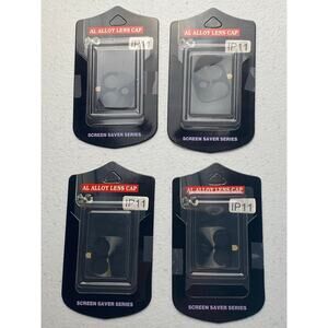 Alloy Lens Caps for iPhone 11 in Black Set of 4 NIP